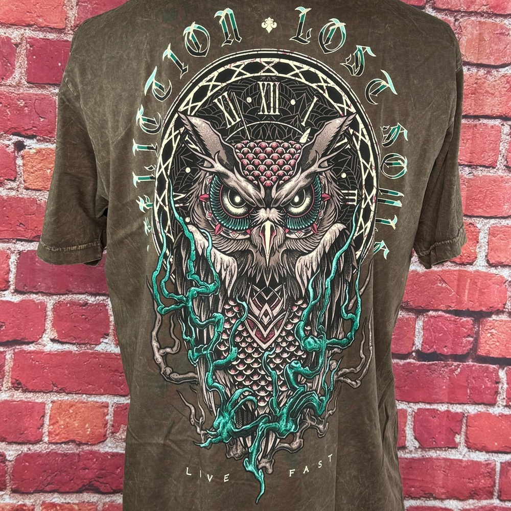 Affliction Men's Short Sleeve Graphic T-shirt -Size: 2XL - NWT - Picture 9 of 13
